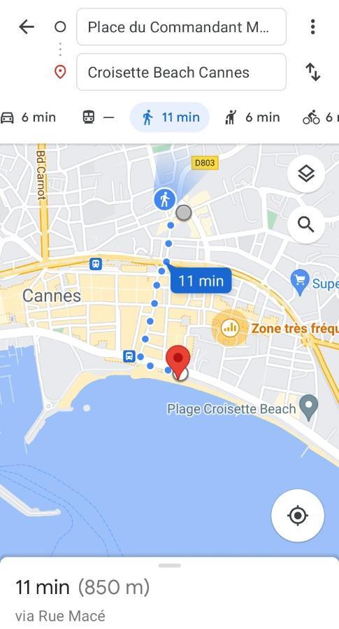 Studio En Plein Centre Ville De Cannes Zewnętrze zdjęcie